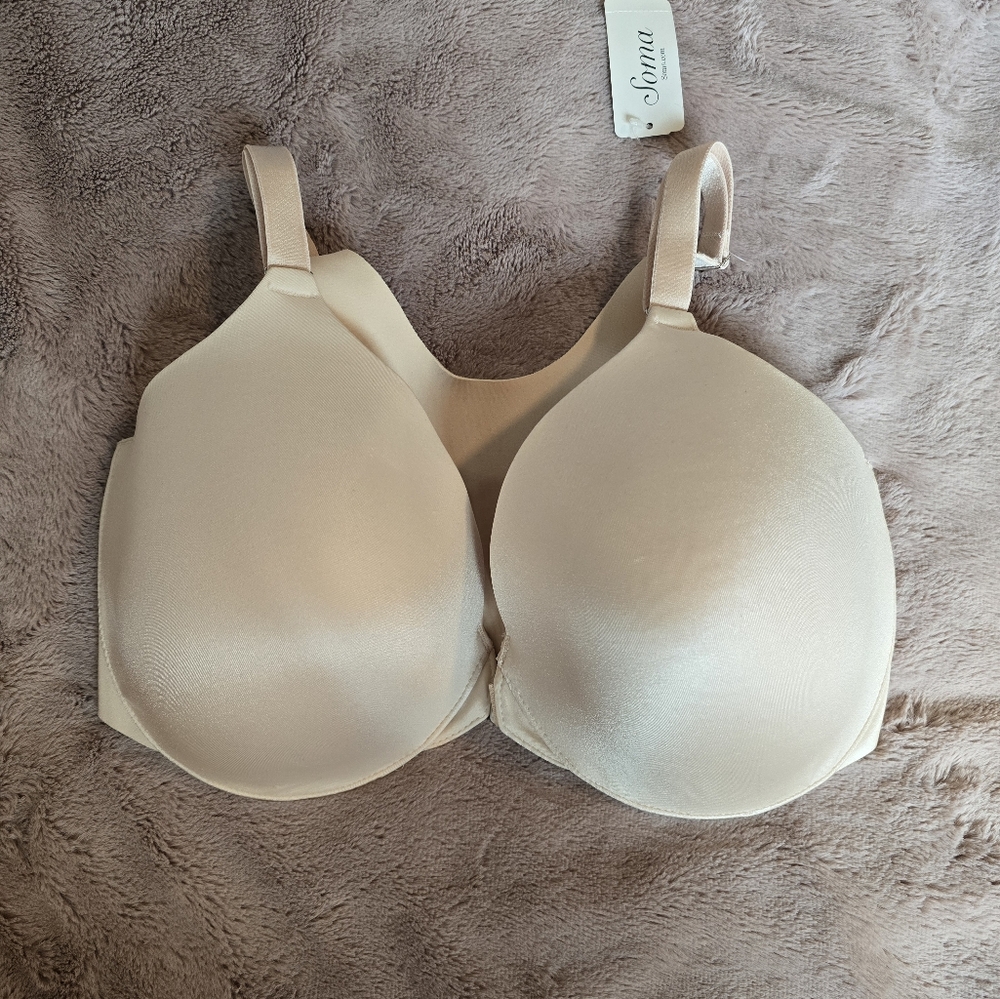 Soma Beige Nude T-Shirt Bra